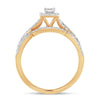 14K 0.75Ct Diamond Bridal Ring