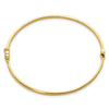 14K Polished Hinged Bangle