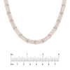 Multi-Strand Saturn Chain Necklace