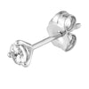 1/5tcw Round Diamond 3 Prong Stud Earrings
