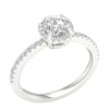 14K 1.25Ct Lab Grown Engagement Ring