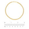 3.95mm Solid Round Box Chain with Lobster Lock