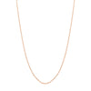1.1mm D/C Brill Cable Chain with Slider Bead