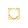 12.30mm Square Huggie Earrings