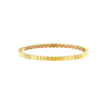 Fluted Hinge Bangle Bracelet