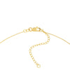 Diamond Mini Cross Adjustable Necklace