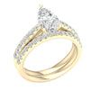 14K 2.33Ct Lab Grown Bridal Set