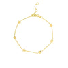 Adjustable 6 Star Stations Bracelet