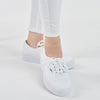 Two-Tone D/C Bead Station Rolo Chain Anklet