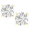 14K 4.00Ct Lab Grown Earrings