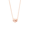 Puffy Heart Adjustable Necklace