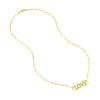 Love Paper Clip Necklace