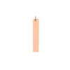 Long Vertical Bar Engravable Charm