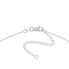Adjustable 18' Bar Necklace with 2pt Diamond
