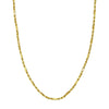 3.00mm D/C Hollow Figarope Milano Chain