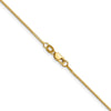 14K .9mm Box Chain