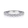14K White Gold Matching Wedding Band