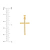 Small Polished Cross Pendant