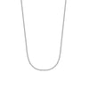 2.6mm Hollow Round Box Chain with Lobster Lock