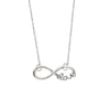 Sterling Silver Infinity Symbol Love Necklace