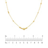 Long and Lovely Alternating Beaded Necklace