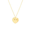 Large Puff Heart Necklace