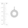 Circle Cutout Engravable Charm