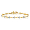 10K 1.00Ct Diamond Bracelet