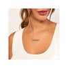 Adjustable 18' Bar Necklace with 2pt Diamond
