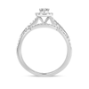 14K WG 0.75 Fancy Cut Bridal
