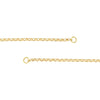 Hollow Rolo Split Chain