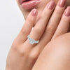 10K 0.63Ct Diamond Bridal Ring
