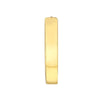 Flat Oval Hoop Earrings
