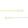 Cable Split Chain with Paper Clip Rings