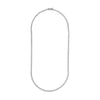 Bezel Set Diamond Necklace (4tcw)