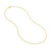 1.5mm Sparkle Singapore Chain with Lobster Lock