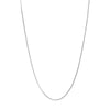 Sterling Silver 0.66mm Box Chain with Lobster Lock