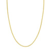 3.3mm Solid Round Box Chain with Lobster Lock