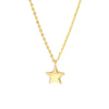 Child's Puff Star Chain Necklace