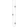 Long And Lovely Rhod.Filigree W/cz Stat