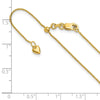 10K Adjustable .8mm Wheat Chain