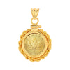 Canadian Maple Leaf 1/10 Oz Coin Bezel