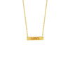Mini Love Bar Adjustable Necklace