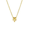Diamond Circle Trio Necklace