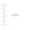 Diamond Stations Thin Band Ring