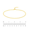 Adjustable Flat Mariner Chain Anklet