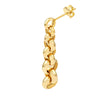 Graduated Rolo Dangle Earrings