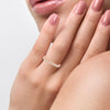 14K 0.33Ct Diamond Enhancer Band