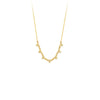 1/5tcw Diamond Trinity Stations Necklace