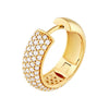 5 Row Diamond Pave Huggies (3/4tcw)